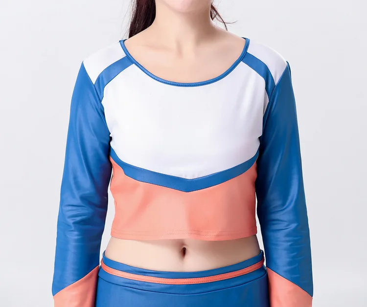 Cheerleader Costume Women Football Baby Lady Cheerleading Costumes Boys Girls Stage Performance Dresses Men Kids Adults Uniforms (10)