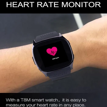 New Smart Watch T8M Support Heart Rate Tracker Passometer Bluetooth Smartwatch Men Women Watch For Android&IOS PK M26 U8 DZ09
New Smart Watch T8M Support Heart Rate Tracker Passometer Bluetooth Smartwatch Men Women Watch For Android&IOS PK M26 U8 DZ09