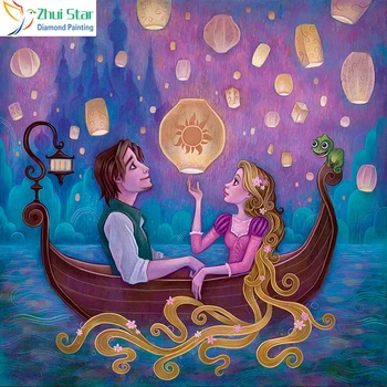 Zhui Star 5D DIY Diamond Painting Cross Stitch Full Square Rhinestones "Princess and prince" Diamond Mosaic home Decor
Zhui Star 5D DIY Diamond Painting Cross Stitch Full Square Rhinestones "Princess and prince" Diamond Mosaic home Decor