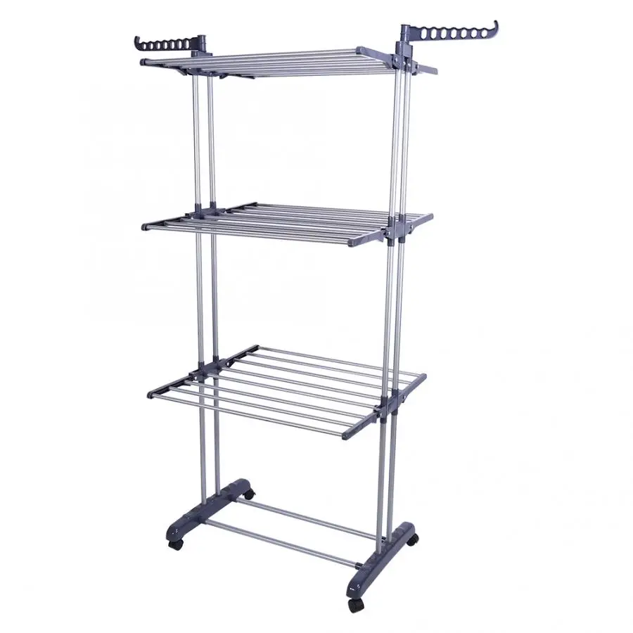 Shelf 1Pcs Roller Type Foldable Clothes Towels Hanger Shelf Standing Garment Rack Organizer Home Bathroom Organizer
Shelf 1Pcs Roller Type Foldable Clothes Towels Hanger Shelf Standing Garment Rack Organizer Home Bathroom Organizer
