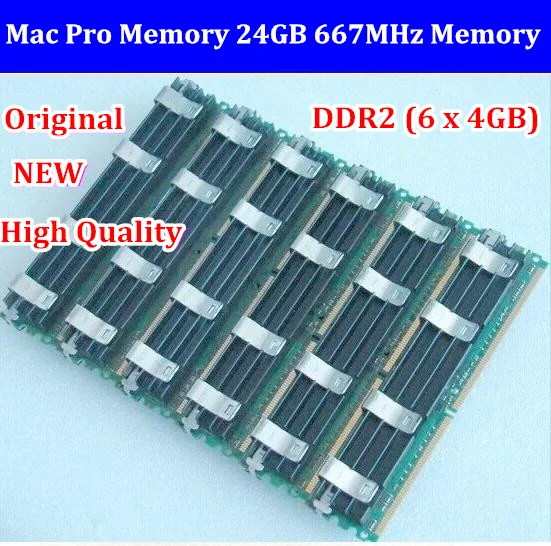 Бесплатная доставка, новая оригинальная память Mac Pro, 24 Гб, 667 МГц, DDR2, PC2-5300 ECC, 6x4 Гб, комплект для macpro 1,1, 2,1, 3,1, обновление
Бесплатная доставка, новая оригинальная память Mac Pro, 24 Гб, 667 МГц, DDR2, PC2-5300 ECC, 6x4 Гб, комплект для macpro 1,1, 2,1, 3,1, обновление