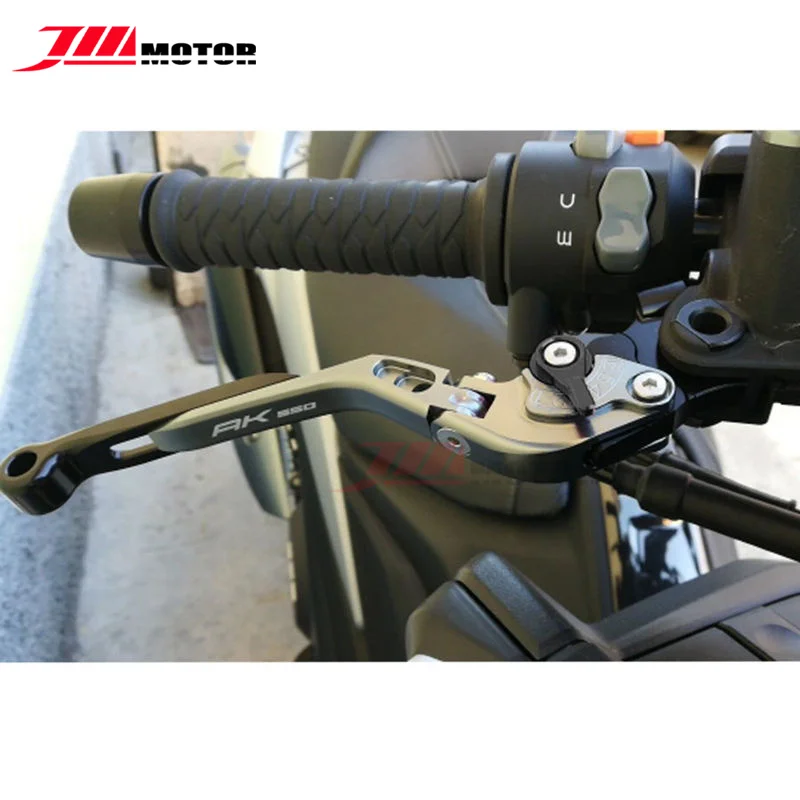 2017-Latest-Item-Aluminum-Brake-Clutch-Levers-For-KYMCO-AK550-2017-With-Laser-LOGO-AK550-Motorcycle