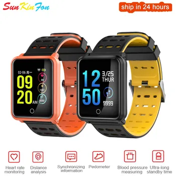 SunKinFon N88 Smart Watch IP68 Waterproof Color Screen Heart Rate Blood Pressure Monitor Replaceable Bracelet for Android IOS
SunKinFon N88 Smart Watch IP68 Waterproof Color Screen Heart Rate Blood Pressure Monitor Replaceable Bracelet for Android IOS