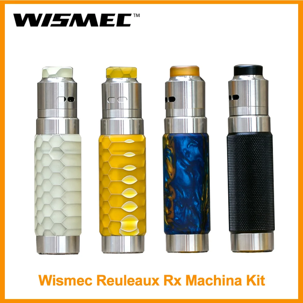 New Arrival Original Wismec Reuleaux Rx Machina With Guillotine RDA Atomizer Kit Profile For 18650/20700 battery Mod box vape
New Arrival Original Wismec Reuleaux Rx Machina With Guillotine RDA Atomizer Kit Profile For 18650/20700 battery Mod box vape
