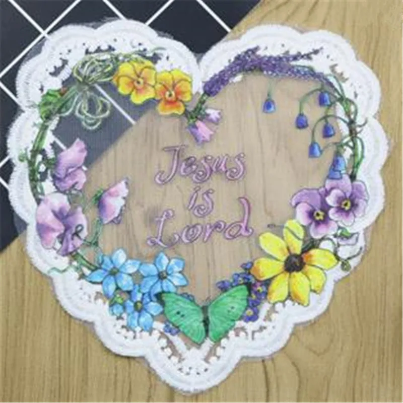 Clothing diy embroidery lace beading heart garland patch deal with it biker patches for clothes stickers fabric free shipping
Clothing diy embroidery lace beading heart garland patch deal with it biker patches for clothes stickers fabric free shipping