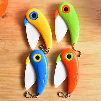 Bird Ceramic Knife Pocket Folding Bird Knife 4 Colors Fruit Paring Knife With ABS Handle Kitchen Tools Gadgets
Bird Ceramic Knife Pocket Folding Bird Knife 4 Colors Fruit Paring Knife With ABS Handle Kitchen Tools Gadgets