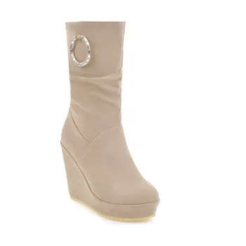 The wind for women's shoes in the winter of 2018 new high-heeled wedge waterproof boots of Taiwan 32-43, 181109
The wind for women's shoes in the winter of 2018 new high-heeled wedge waterproof boots of Taiwan 32-43, 181109