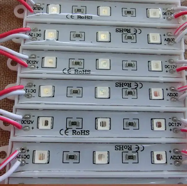 Super Bright SMD 5054 LED Module Light LED Backlight Back Light For Sign DC12V 3led 3*0.72W IP65 Waterproof
Super Bright SMD 5054 LED Module Light LED Backlight Back Light For Sign DC12V 3led 3*0.72W IP65 Waterproof