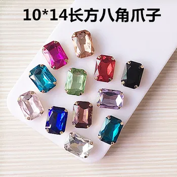 Free shipping Colorful Squares Rhinestone decoration Alloy gold-color Tone Crystal Threading claw Charm diy Jewelry Accessories
Free shipping Colorful Squares Rhinestone decoration Alloy gold-color Tone Crystal Threading claw Charm diy Jewelry Accessories