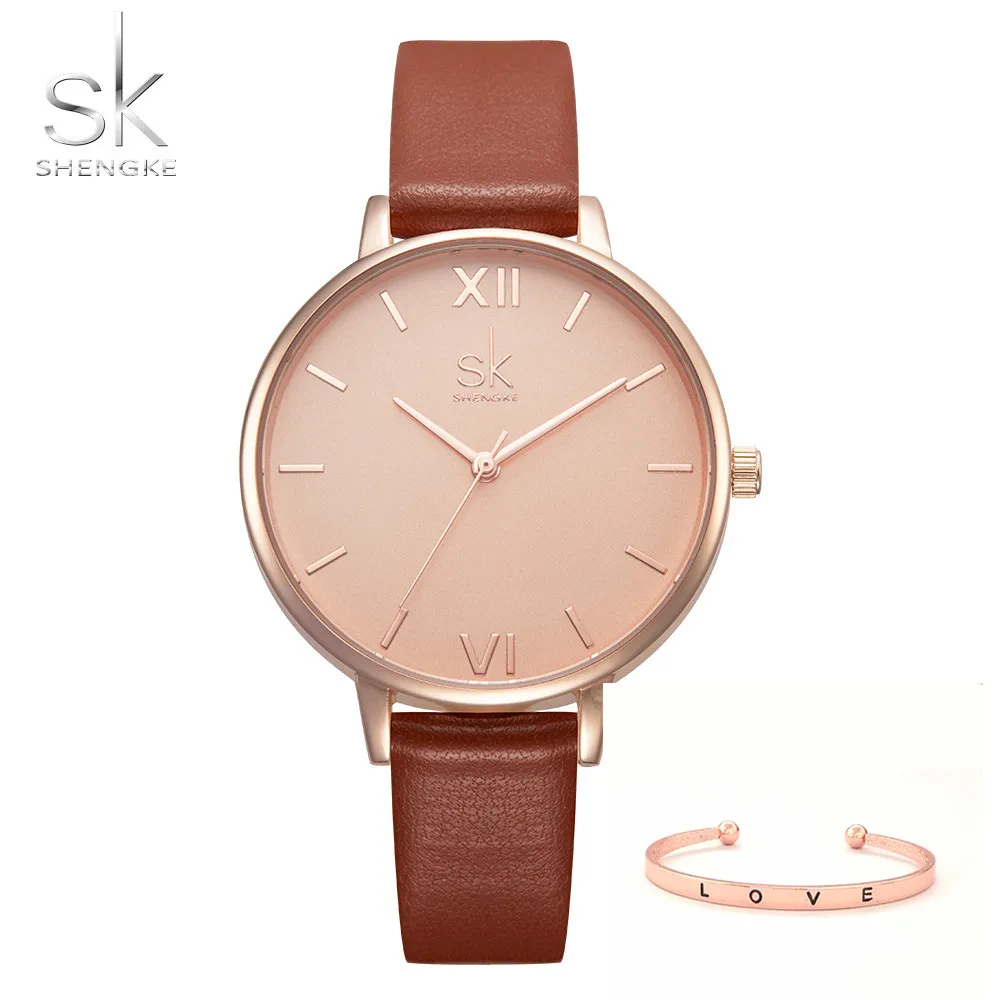Shengke Women Watches Luxury Brand Wristwatch Leather Women Watch Fashion Ladies Geneva Quartz Clock Relogio Feminino New SK
Shengke Women Watches Luxury Brand Wristwatch Leather Women Watch Fashion Ladies Geneva Quartz Clock Relogio Feminino New SK
