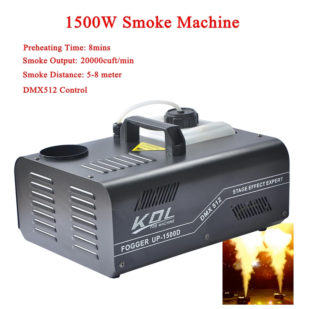 Stage Effect Light Equipment 1500W DMX SMOKE MACHINE Stage Mist Effect 110V-240V DMX512 Control For Disco DJ KTV Party Spray Up
Stage Effect Light Equipment 1500W DMX SMOKE MACHINE Stage Mist Effect 110V-240V DMX512 Control For Disco DJ KTV Party Spray Up