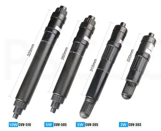 CUV-303 CUV303 CUV305 CUV-305 CUV505 CUV-505 CUV510 CUV-510 UV Light Sterilizer Aquarium Lamp Ultraviolet bactericidal lamp
CUV-303 CUV303 CUV305 CUV-305 CUV505 CUV-505 CUV510 CUV-510 UV Light Sterilizer Aquarium Lamp Ultraviolet bactericidal lamp