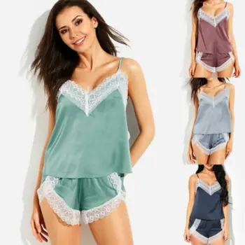 Women Sexy Lingerie Sleepwear Satin Silk Babydoll Nightwear Pajamas Set Sleepwear Satin Silk Babydoll Nightwear Pajamas Set 
Women Sexy Lingerie Sleepwear Satin Silk Babydoll Nightwear Pajamas Set Sleepwear Satin Silk Babydoll Nightwear Pajamas Set