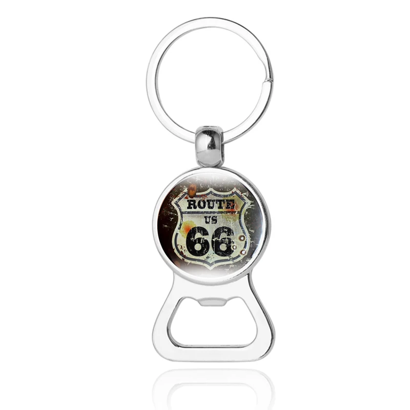 10 pcs/lot US Route 66 Bottle Opener Keychain Alloy Glass Cabochon Keychains Birthday Gift Car Key Classic Jewelry
10 pcs/lot US Route 66 Bottle Opener Keychain Alloy Glass Cabochon Keychains Birthday Gift Car Key Classic Jewelry