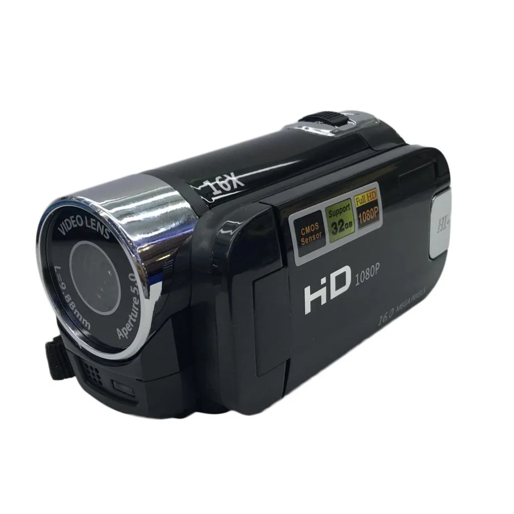 HD-100 Full HD 1080P Digital Video Camera 2.7 Inch TFT Display 16.0 Mega Pixels Portable Mini DV for Home Travel Use
HD-100 Full HD 1080P Digital Video Camera 2.7 Inch TFT Display 16.0 Mega Pixels Portable Mini DV for Home Travel Use