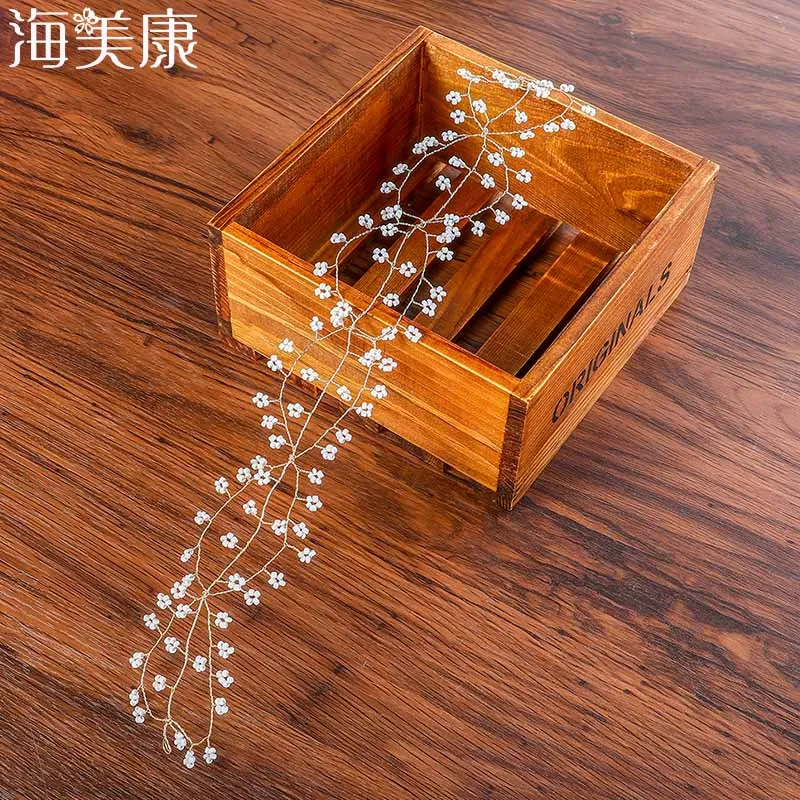 Haimeikang Beads Wedding Party Ladies Hair Accessories Handmade Bridal Tiara Hair Accessories
Haimeikang Beads Wedding Party Ladies Hair Accessories Handmade Bridal Tiara Hair Accessories