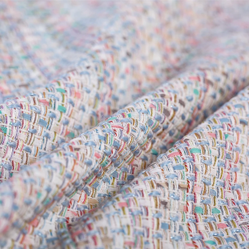 145CM Wide 460G/M Weight Colorful Knitted Acrylic Cotton Polyester Fabric for Autumn Spring Dress Jacket Coat DE927
145CM Wide 460G/M Weight Colorful Knitted Acrylic Cotton Polyester Fabric for Autumn Spring Dress Jacket Coat DE927