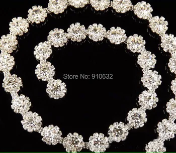 1 Yard A Grade Sparkle Clear Crystals Rhinestones Beads Sun Flowers Ribbon Trim Lace For Sewing Wedding Dress Craft
1 Yard A Grade Sparkle Clear Crystals Rhinestones Beads Sun Flowers Ribbon Trim Lace For Sewing Wedding Dress Craft