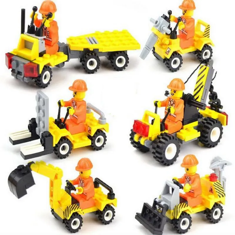 City Construction Engineering Truck Teams Model Building Blocks Enlighten Figure Toys For Children
City Construction Engineering Truck Teams Model Building Blocks Enlighten Figure Toys For Children