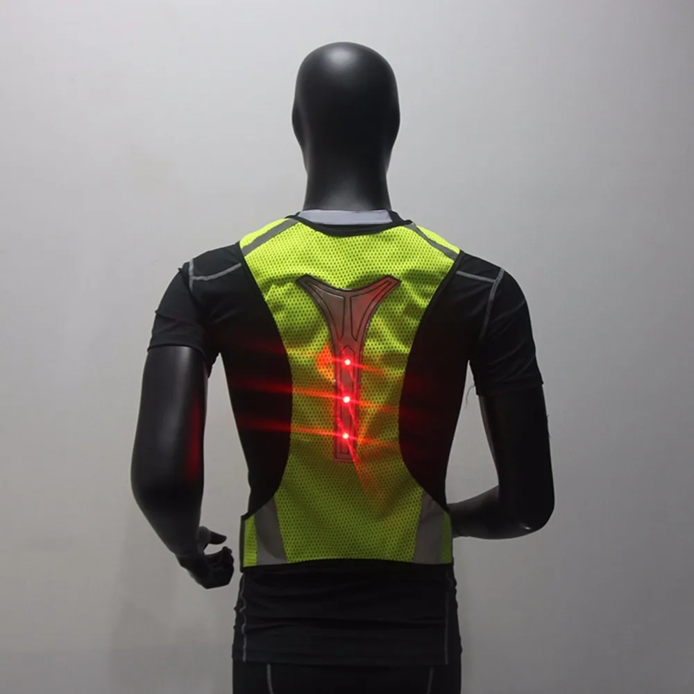Adjustable Unisex High Visibility Security Reflective Vest Super Thin Breathable Night Running Cycling LED Reflective Vest
Adjustable Unisex High Visibility Security Reflective Vest Super Thin Breathable Night Running Cycling LED Reflective Vest