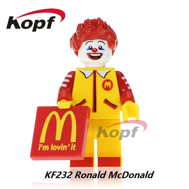 Single Sale Mr.McDondld Figure Building Blocks Bricks Gifts Kids Toys Compatible With Lego
Single Sale Mr.McDondld Figure Building Blocks Bricks Gifts Kids Toys Compatible With Lego