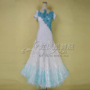 New Ballroom dance costumes sexy senior embroidery ballroom dance dress for women ballroom dance dresses S-4XL BR337
New Ballroom dance costumes sexy senior embroidery ballroom dance dress for women ballroom dance dresses S-4XL BR337