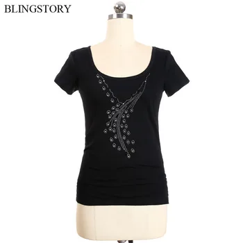 BLINGSTORY New Design Short Sleeve Bead O-neck Summer T-shirt Size Plus 6xl Tops Cotton Tee XXXXXXL LP5219062
BLINGSTORY New Design Short Sleeve Bead O-neck Summer T-shirt Size Plus 6xl Tops Cotton Tee XXXXXXL LP5219062