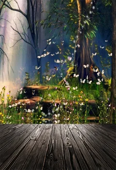 Laeacco Dreamlike Jungle Butterfly Wooden Board Baby Photographic Backdrops Customized Photography Background For Photo Studio
Laeacco Dreamlike Jungle Butterfly Wooden Board Baby Photographic Backdrops Customized Photography Background For Photo Studio
