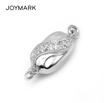 925 Sterling Silver Micro Pave Zircon S Shape Box Clasp Pearl Necklace And Bracelet Connector Charms SC-CZ035
925 Sterling Silver Micro Pave Zircon S Shape Box Clasp Pearl Necklace And Bracelet Connector Charms SC-CZ035