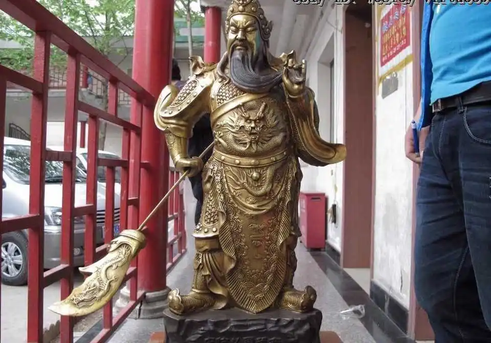 24 Chinese classical worshipped warrior Guangong Guan gong bronze copper Statue
24 Chinese classical worshipped warrior Guangong Guan gong bronze copper Statue