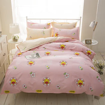 BEST.WENSD High-quality Sun flower cotton bedding set jacquard duvet cover-wedding favors and gifts flat bedspread jogo de cama
BEST.WENSD High-quality Sun flower cotton bedding set jacquard duvet cover-wedding favors and gifts flat bedspread jogo de cama