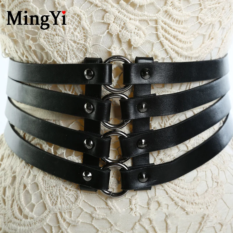 2019 New Hot Wide Elastic Stretchy Belts for Women Belt Fashion Punk Waistband Vintage Corset PU Leather Thin Waist Belt Female
2019 New Hot Wide Elastic Stretchy Belts for Women Belt Fashion Punk Waistband Vintage Corset PU Leather Thin Waist Belt Female