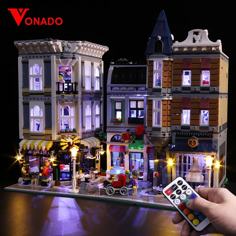 Led Light Set For Lego 10255 15019 lego Assembly Square Building Blocks Creator City Street Toys (light with Battery box)
Led Light Set For Lego 10255 15019 lego Assembly Square Building Blocks Creator City Street Toys (light with Battery box)