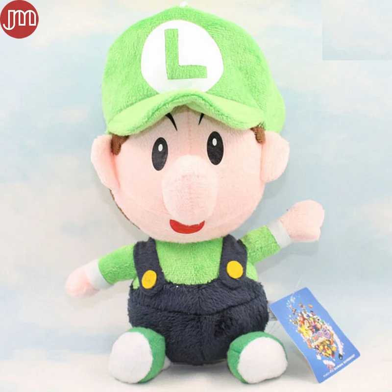 OHMETOY Super Mario Bros BB Luigi Soft Plush Doll Green with Sucker Kids Toys Birthday Gifts Anime Brinquedos
OHMETOY Super Mario Bros BB Luigi Soft Plush Doll Green with Sucker Kids Toys Birthday Gifts Anime Brinquedos