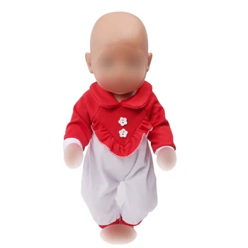 43 cm baby dolls Clothes new born Cute red suit Dress Baby toys fit American 18 inch Girls doll f586
43 cm baby dolls Clothes new born Cute red suit Dress Baby toys fit American 18 inch Girls doll f586