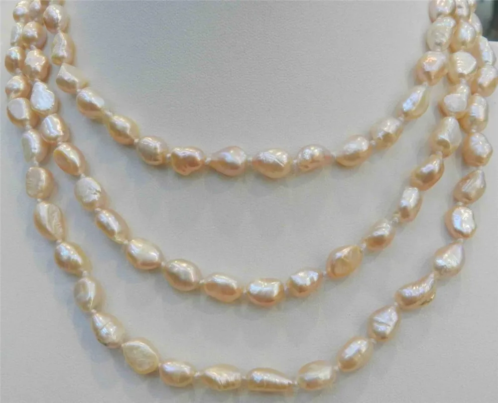 FREE SHIPPINGLONG 48 INCHES 7-9MM PINK AKOYA CULTURED PEARL NECKLACE 18KGP AAA+002
FREE SHIPPINGLONG 48 INCHES 7-9MM PINK AKOYA CULTURED PEARL NECKLACE 18KGP AAA+002