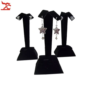 Fashion 3Pcs/lot Velvet Jewelry Display Rack Black Earring Stud Organizer Holder Dangle Tree Earring Storage Exhibition Stand
Fashion 3Pcs/lot Velvet Jewelry Display Rack Black Earring Stud Organizer Holder Dangle Tree Earring Storage Exhibition Stand