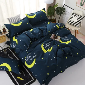 Simple bedding four-piece set of 1.8/2m quilt double 1.5m Bed Sheet single three-piece set comfortable children's home textile
Simple bedding four-piece set of 1.8/2m quilt double 1.5m Bed Sheet single three-piece set comfortable children's home textile