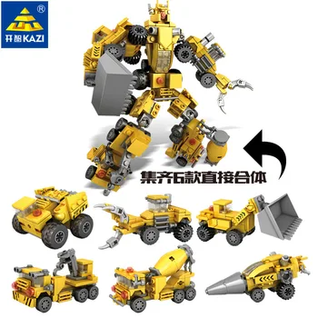 6in1 368pcs engineering vehicles transform robot city car mecha building blocks bricks Toy grinch
6in1 368pcs engineering vehicles transform robot city car mecha building blocks bricks Toy grinch