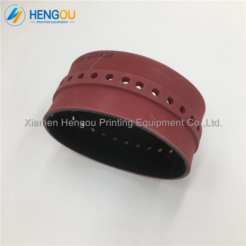 3 pieces high quality SM74 belt M2.015.357, red belt for Hengoucn SM74 printing machinery parts
3 pieces high quality SM74 belt M2.015.357, red belt for Hengoucn SM74 printing machinery parts