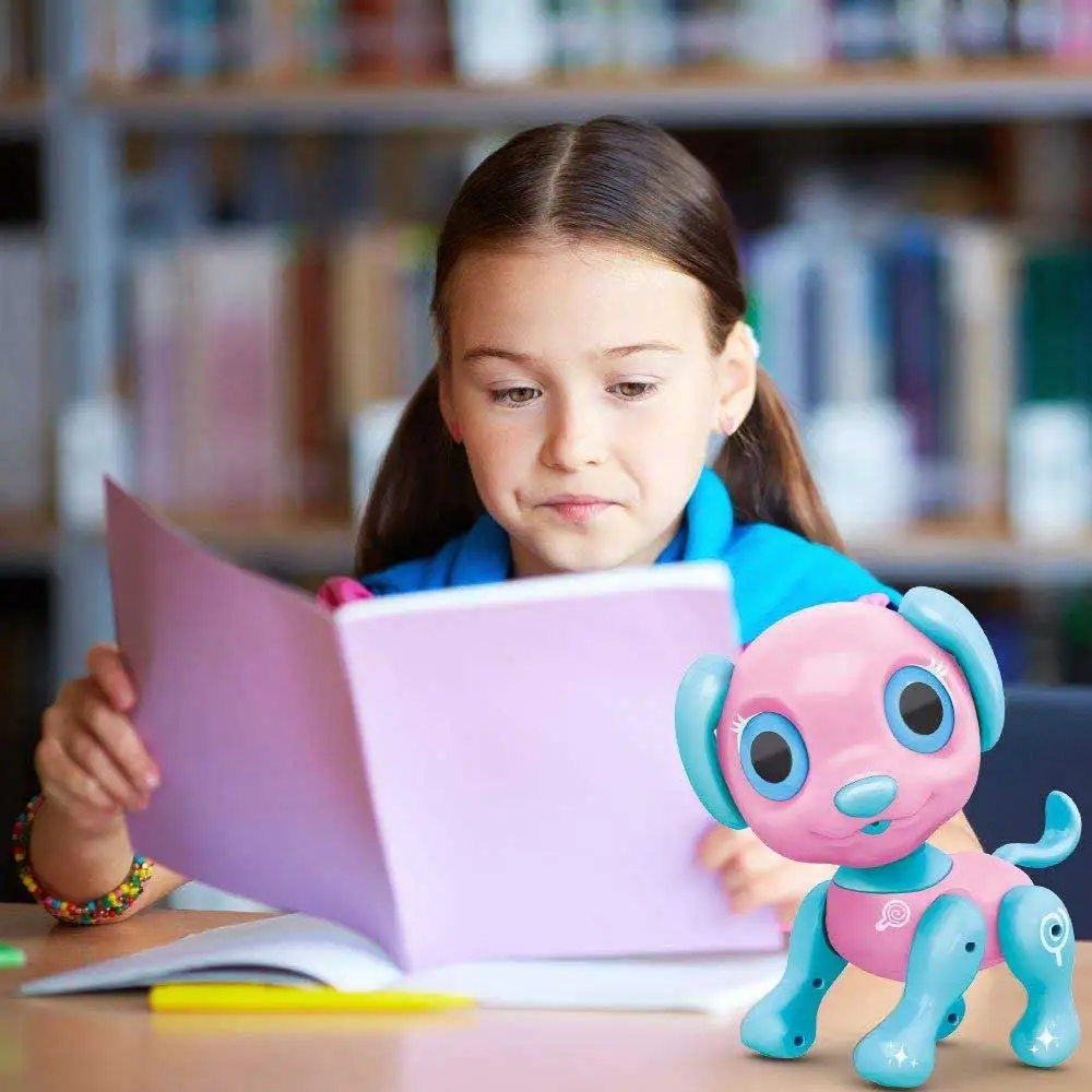 Robot Dog Toy Electronic Smart Pet Robot Kids Interactive Playmate Interesting Electronic Pet Dog Best Birthday Gift For Child
Robot Dog Toy Electronic Smart Pet Robot Kids Interactive Playmate Interesting Electronic Pet Dog Best Birthday Gift For Child