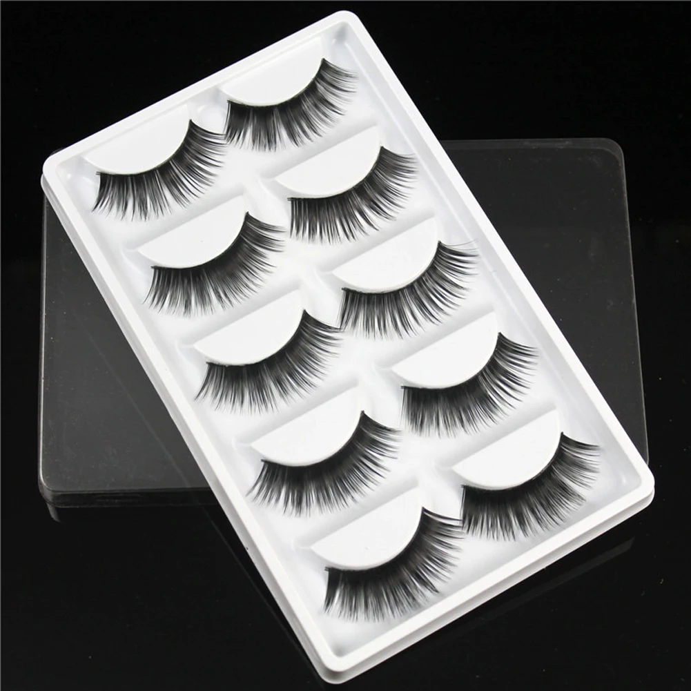 5 Pairs Natural False Eyelashes Fake Lashes Long Makeup 3d Mink Lashes Eyelash Extension Mink Eyelashes for Beauty
5 Pairs Natural False Eyelashes Fake Lashes Long Makeup 3d Mink Lashes Eyelash Extension Mink Eyelashes for Beauty