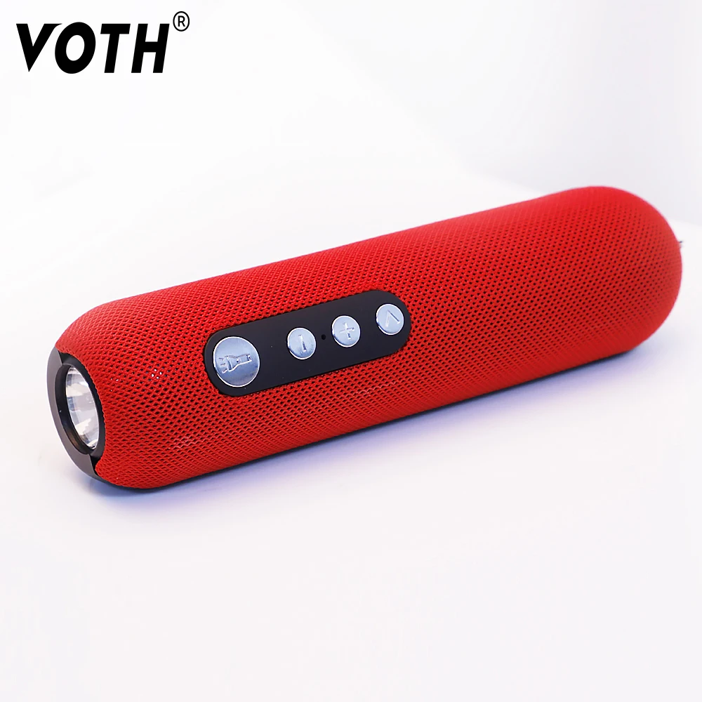 VOTH Bluetooth Speaker Portable Wireless Outdoor Speaker with flashlight Sound System Support Bluetooth FM USB AUX
VOTH Bluetooth Speaker Portable Wireless Outdoor Speaker with flashlight Sound System Support Bluetooth FM USB AUX