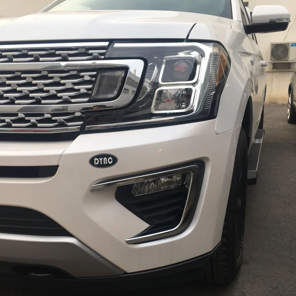 2pcs Car Plastic Chromed Front Fog Light Fog Lamp Cover Trim For Ford Expedition Accessories 2018
2pcs Car Plastic Chromed Front Fog Light Fog Lamp Cover Trim For Ford Expedition Accessories 2018