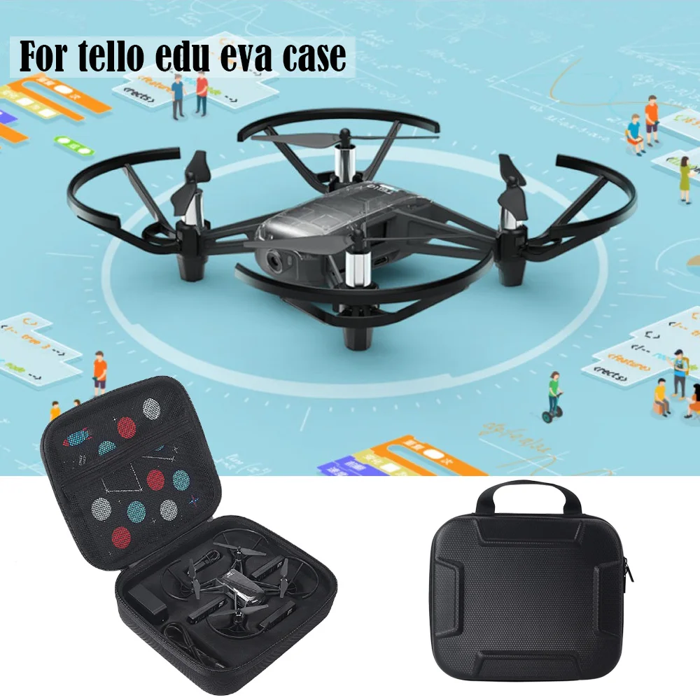 2019 Newest Storage Bag Carrying Case Travel Box Cover for Tello EDU Drone/ Batteries / Charger Handbag Sleeve Protable Pouch
2019 Newest Storage Bag Carrying Case Travel Box Cover for Tello EDU Drone/ Batteries / Charger Handbag Sleeve Protable Pouch