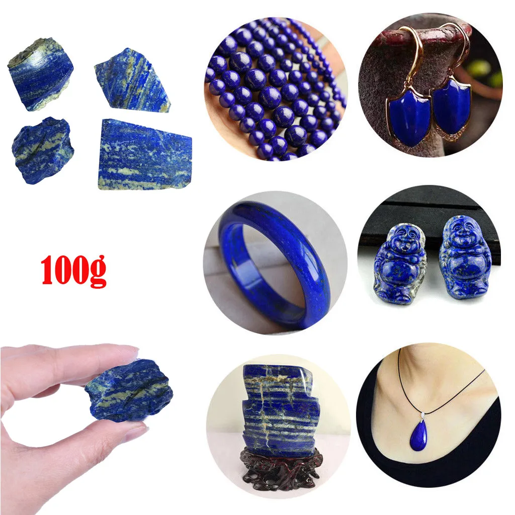 100g Natural Rough Afghanistan Stone Lapis lazuli Raw Crystal Gemstone Mineral Chakra Art Stone
100g Natural Rough Afghanistan Stone Lapis lazuli Raw Crystal Gemstone Mineral Chakra Art Stone