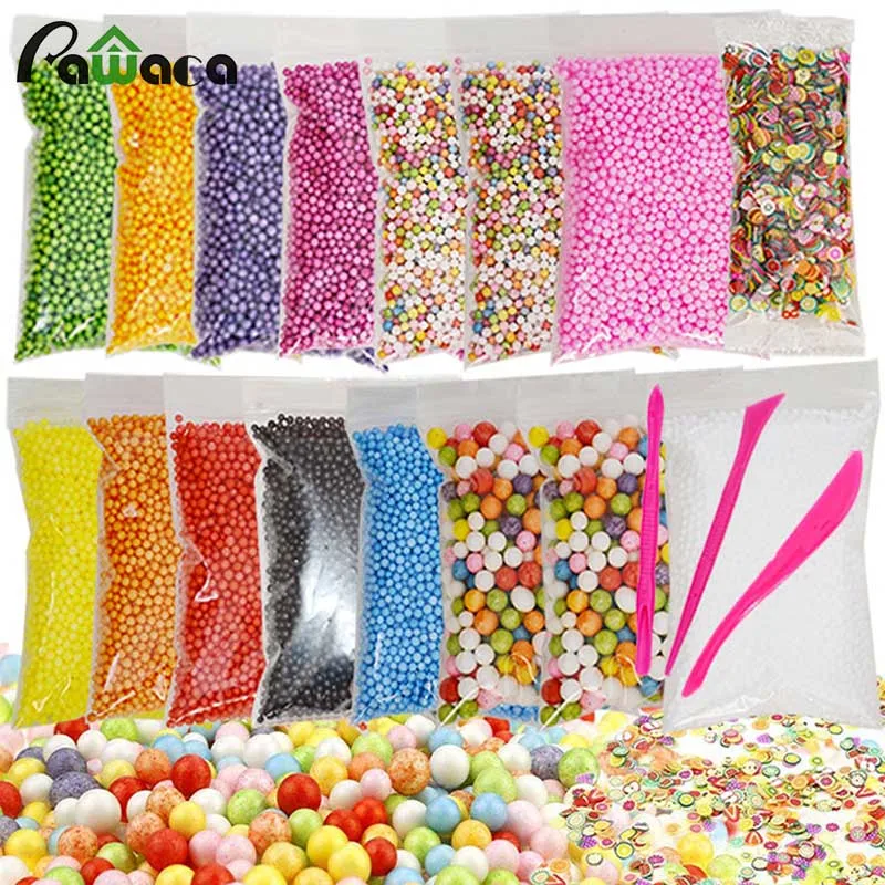 19Pcs Slime Bead Colorful Styrofoam Foam Balls Slime Anti-Stress Toy DIY Decorative Novelty Puzzle Bead Slime Toy Homemade Fruit
19Pcs Slime Bead Colorful Styrofoam Foam Balls Slime Anti-Stress Toy DIY Decorative Novelty Puzzle Bead Slime Toy Homemade Fruit