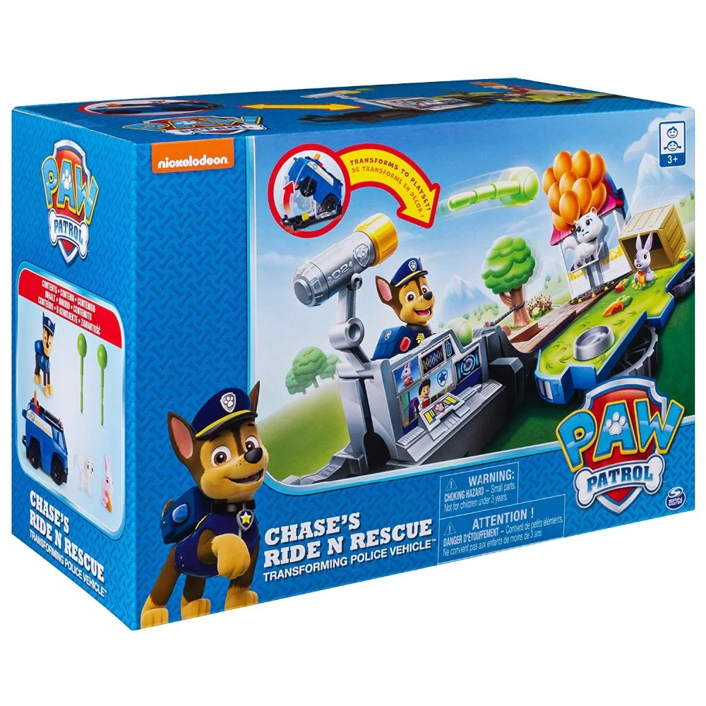

Genuine Paw Patrol Rescue Training center Puppy Patrol Play Set Action Figure tracker chase Patrulla Canina Juguete kids toy Hot
