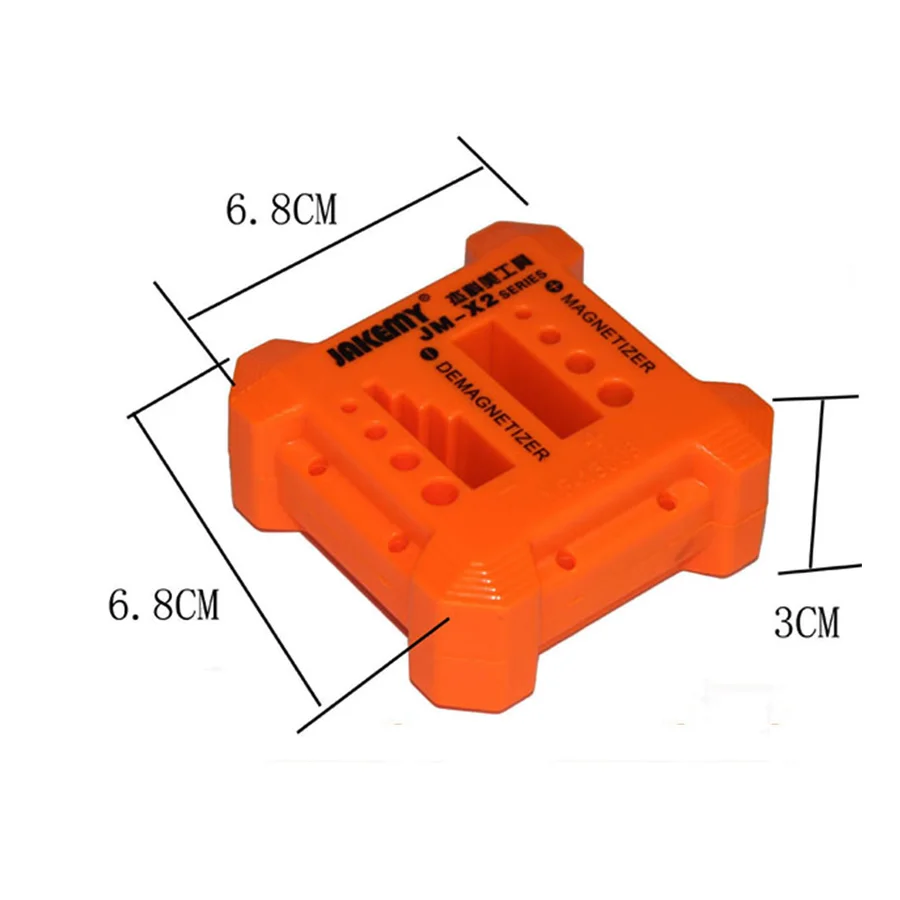 

JAKEMY JM-X2 Precision Magnetizer Demagnetizer Screwdriver Magnetic Tool Blades Tweezers Steel Screwdriver Magnetizing Device