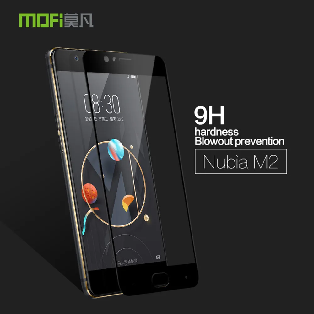 MOFi for ZTE nubia M2 Glass Tempered 2.5D Full Cover Tempered Glass Film for ZTE M2 nubia 5.5'' Screen Protector Protective Film
MOFi for ZTE nubia M2 Glass Tempered 2.5D Full Cover Tempered Glass Film for ZTE M2 nubia 5.5'' Screen Protector Protective Film